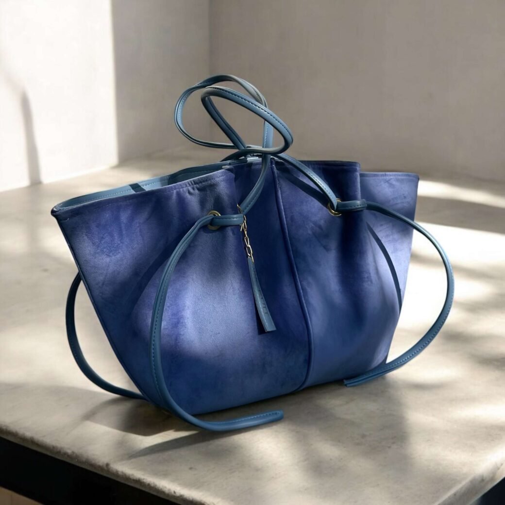 Velvet Blue Sky Bag - Image 2